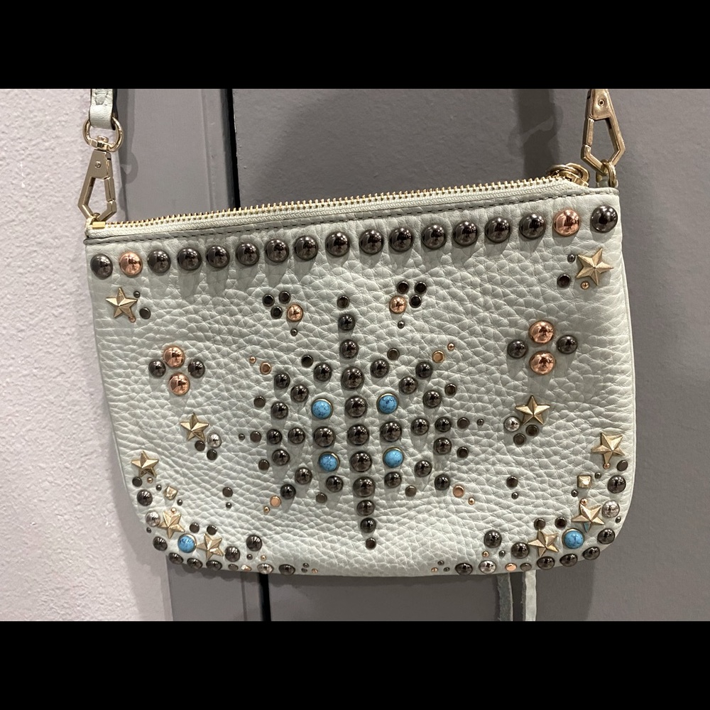 Brand: Rebecca Minkoff, Size: one size, blue sky, beaded.